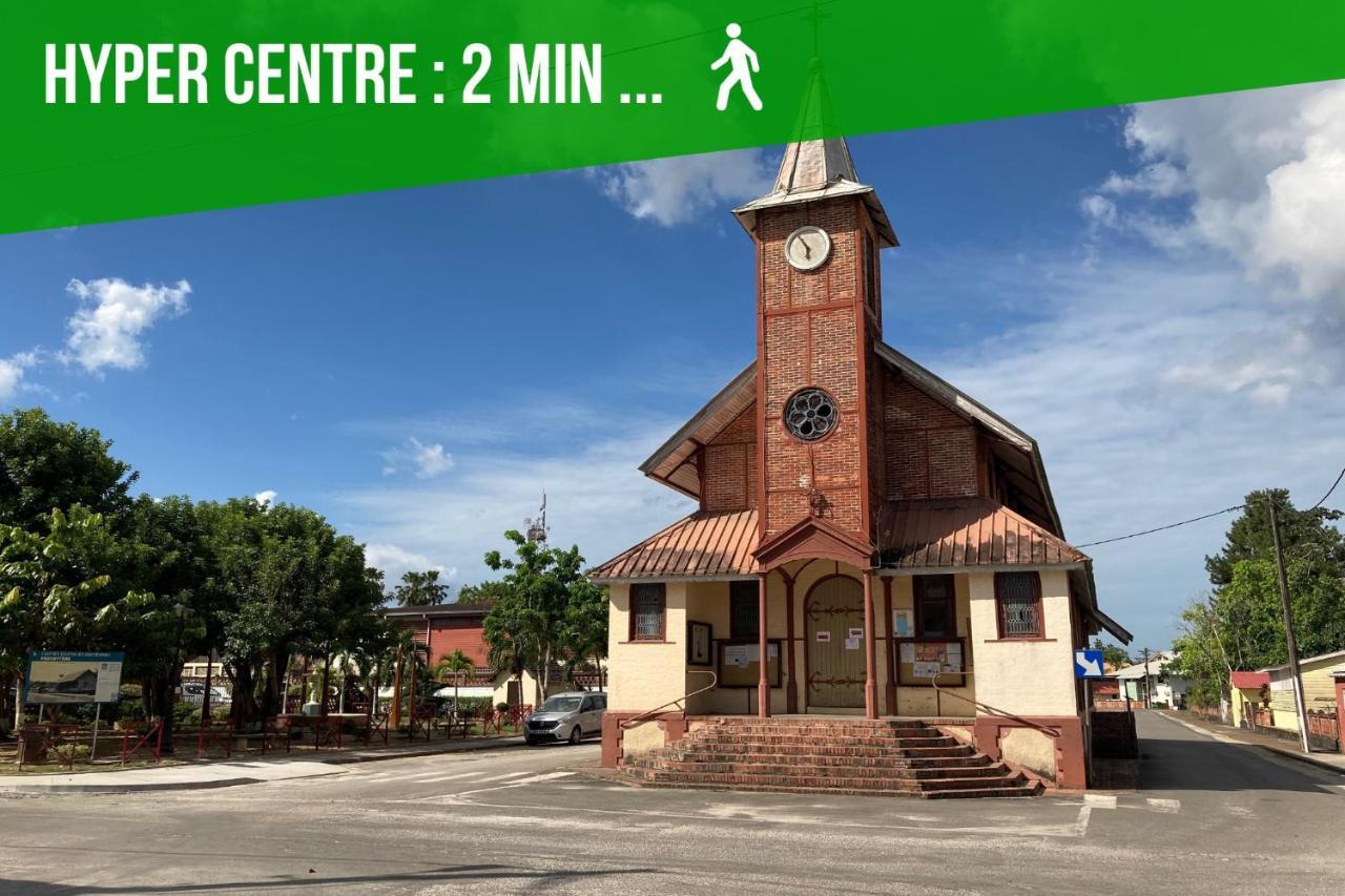 Le Carbet Du Centre-Ville - Clim-Centre-Ville-Wifi-Parking-Netflix Saint-Laurent du Maroni Εξωτερικό φωτογραφία